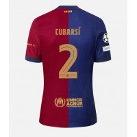 Barcelona Pau Cubarsi #2 Domáci futbalový dres 2024-25 Krátky Rukáv